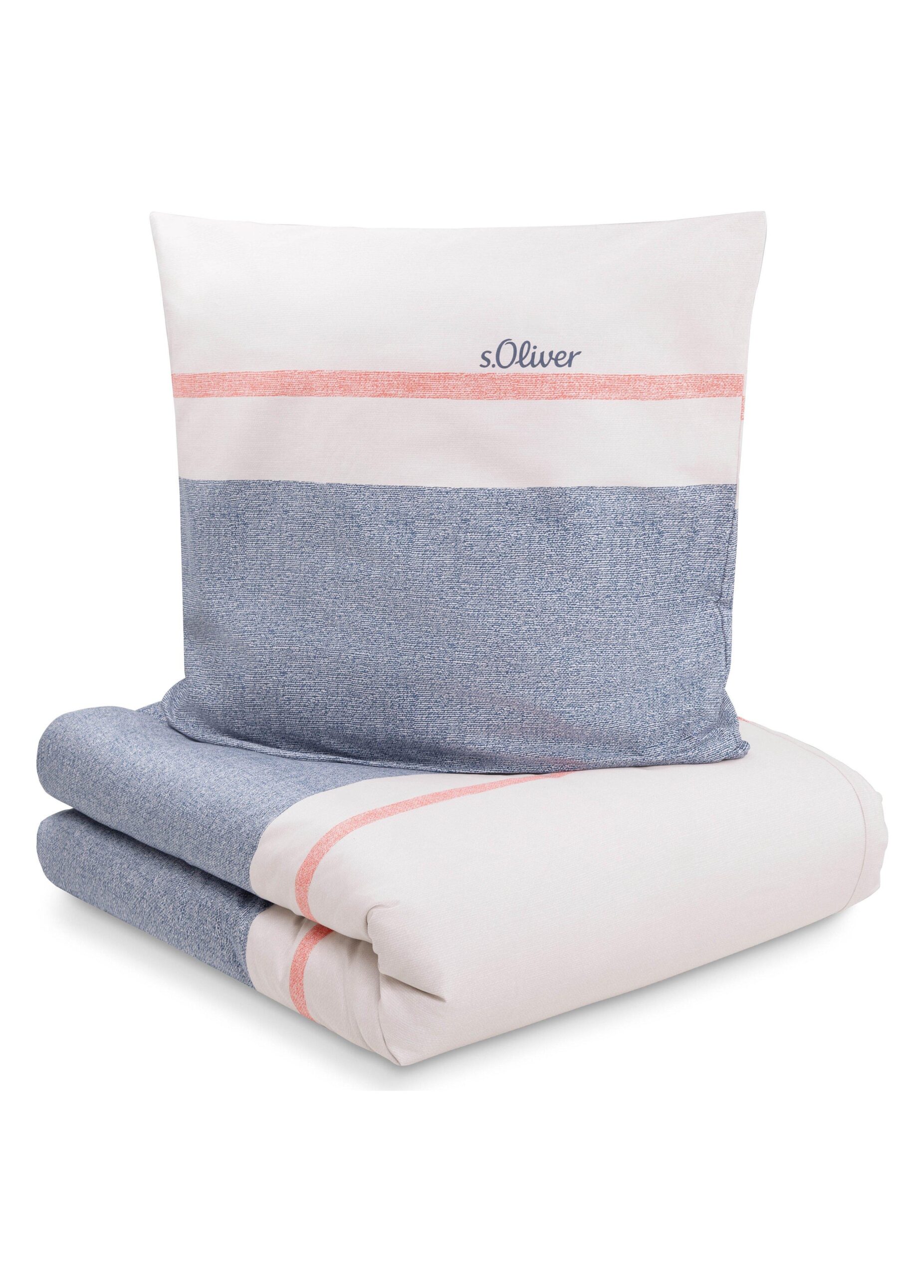 Bettwäsche-Set im Colour Blocking-Design