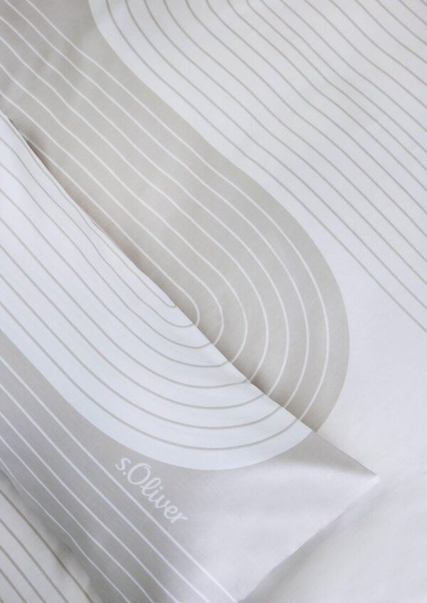 Bettwäsche-Set aus Baumwolle mit grafischem Print