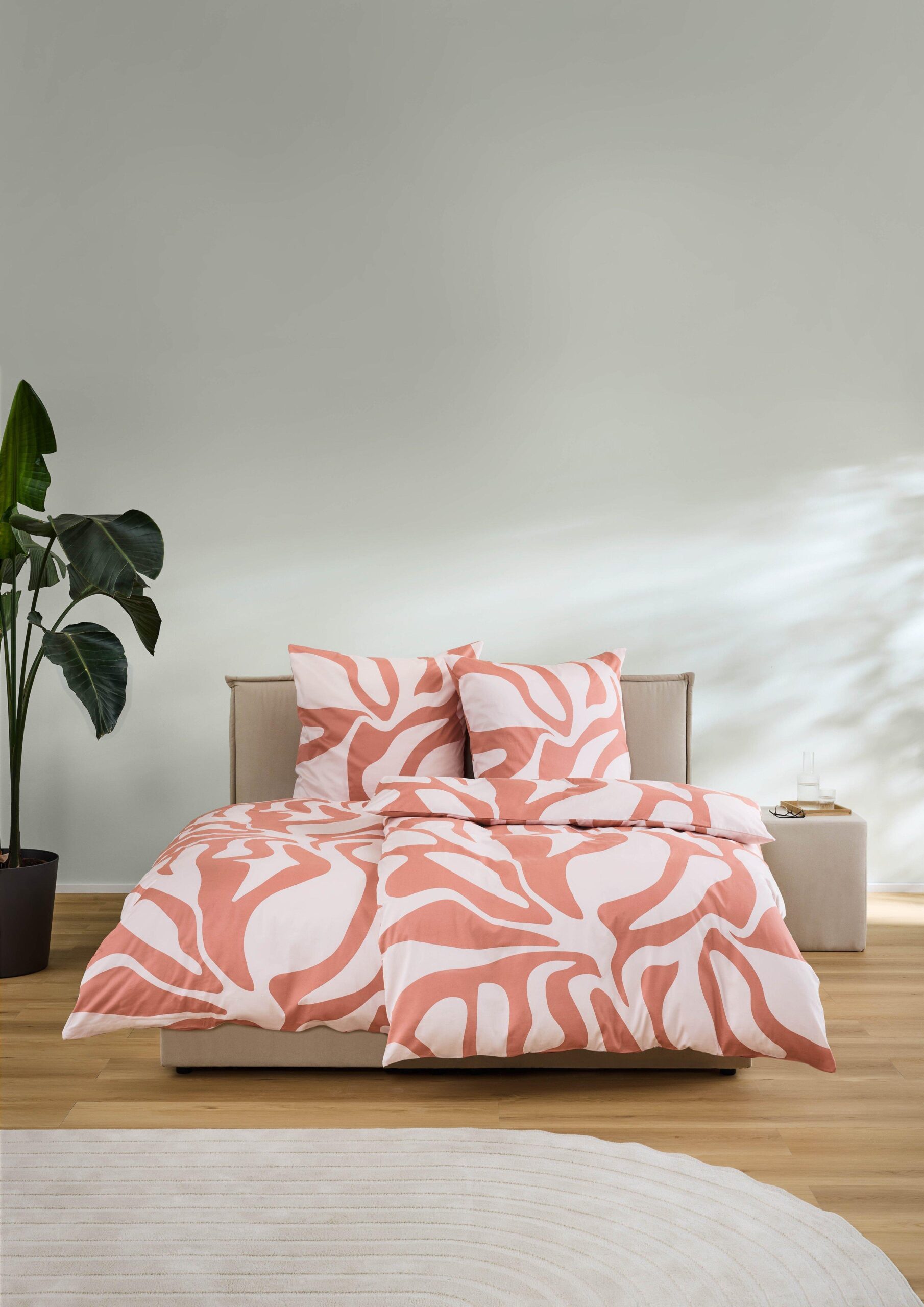 Bettwäsche-Set mit modernem Print