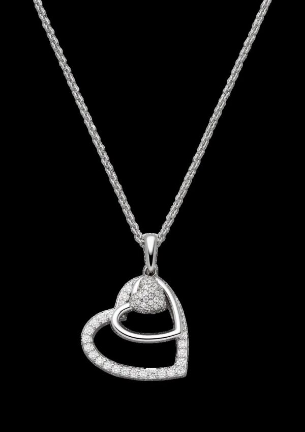 Feine Ankerkette mit Herz-Detail