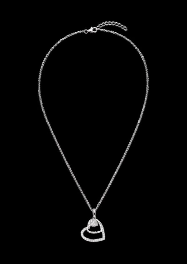 Feine Ankerkette mit Herz-Detail