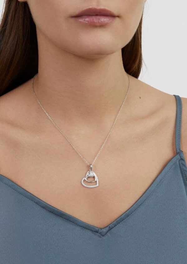 Feine Ankerkette mit Herz-Detail