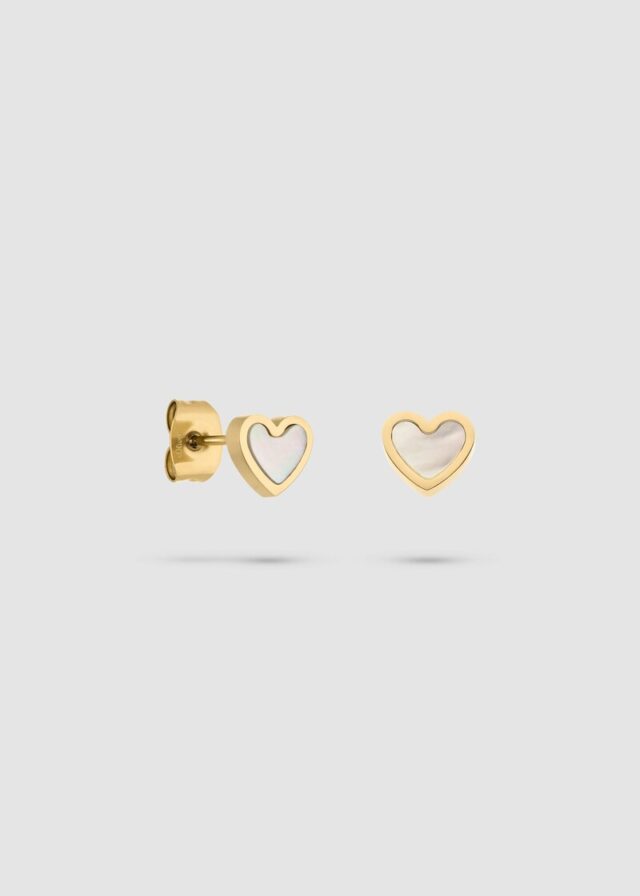 Ohrringe in Herzform