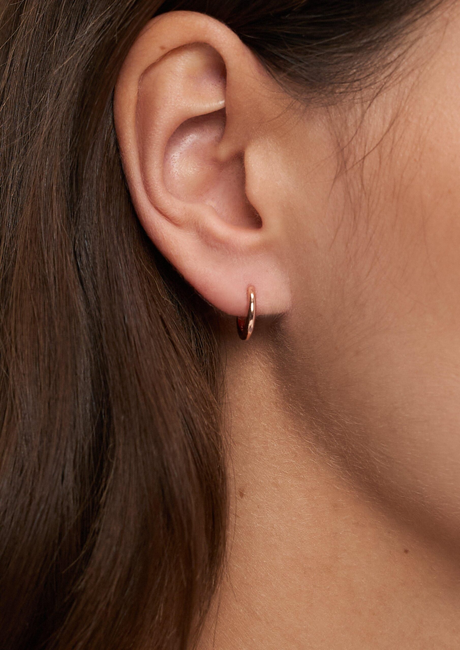 Ohrringe aus 925er Silber mit Infinity-Symbol