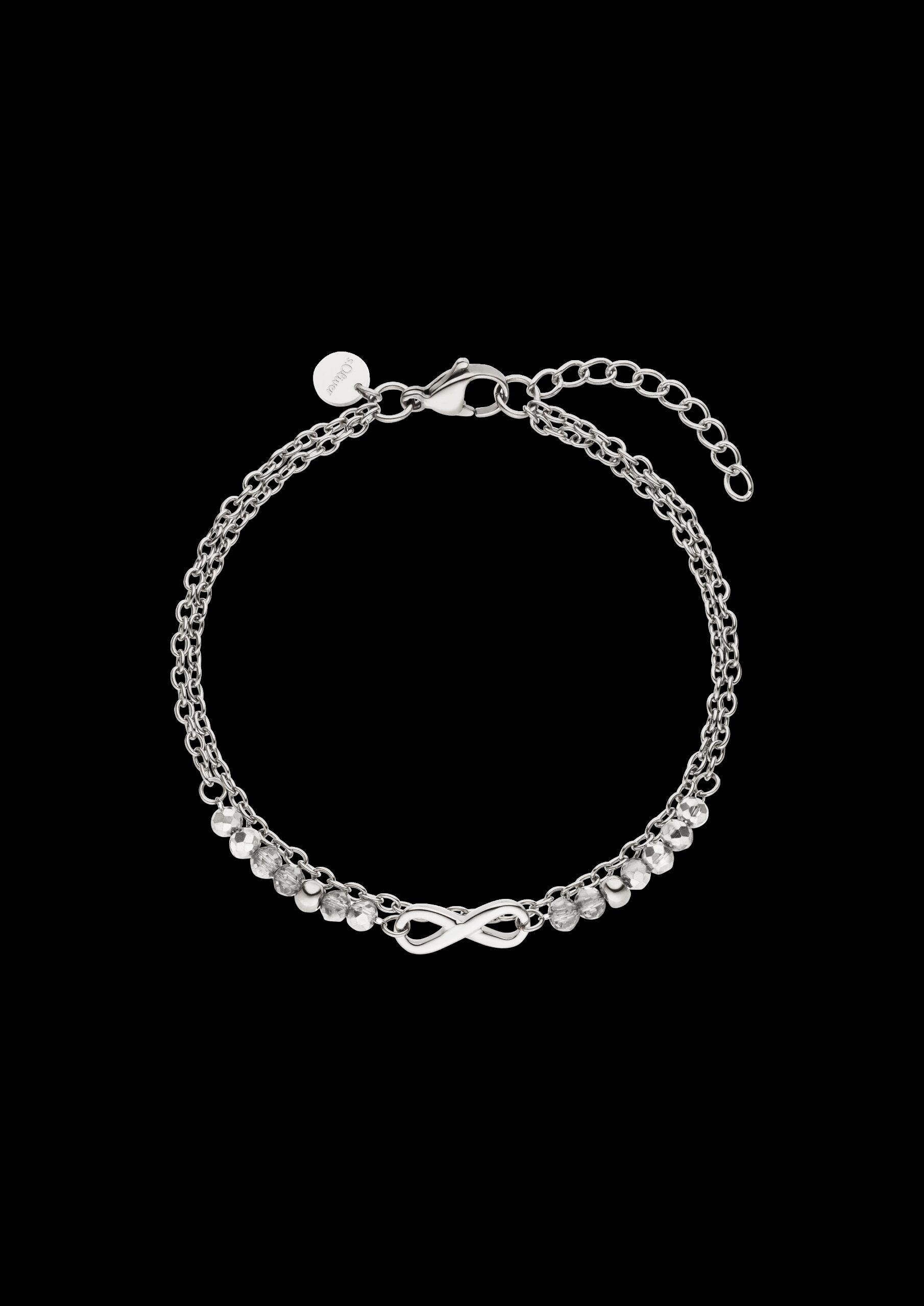 Layering-Armband mit Infinity-Symbol