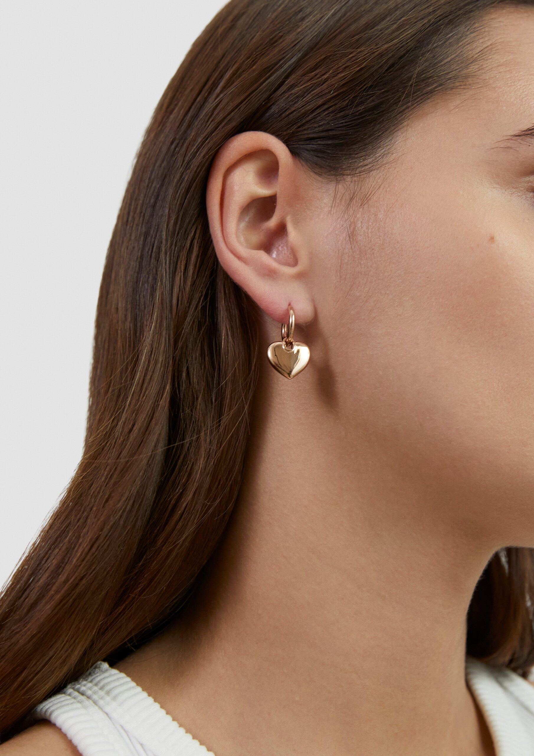 Ohrringe mit Herz-Detail