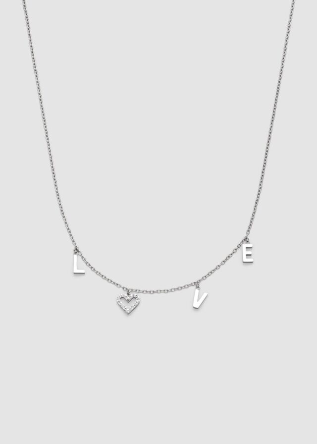 Edelstahlkette mit Schmuck-Details