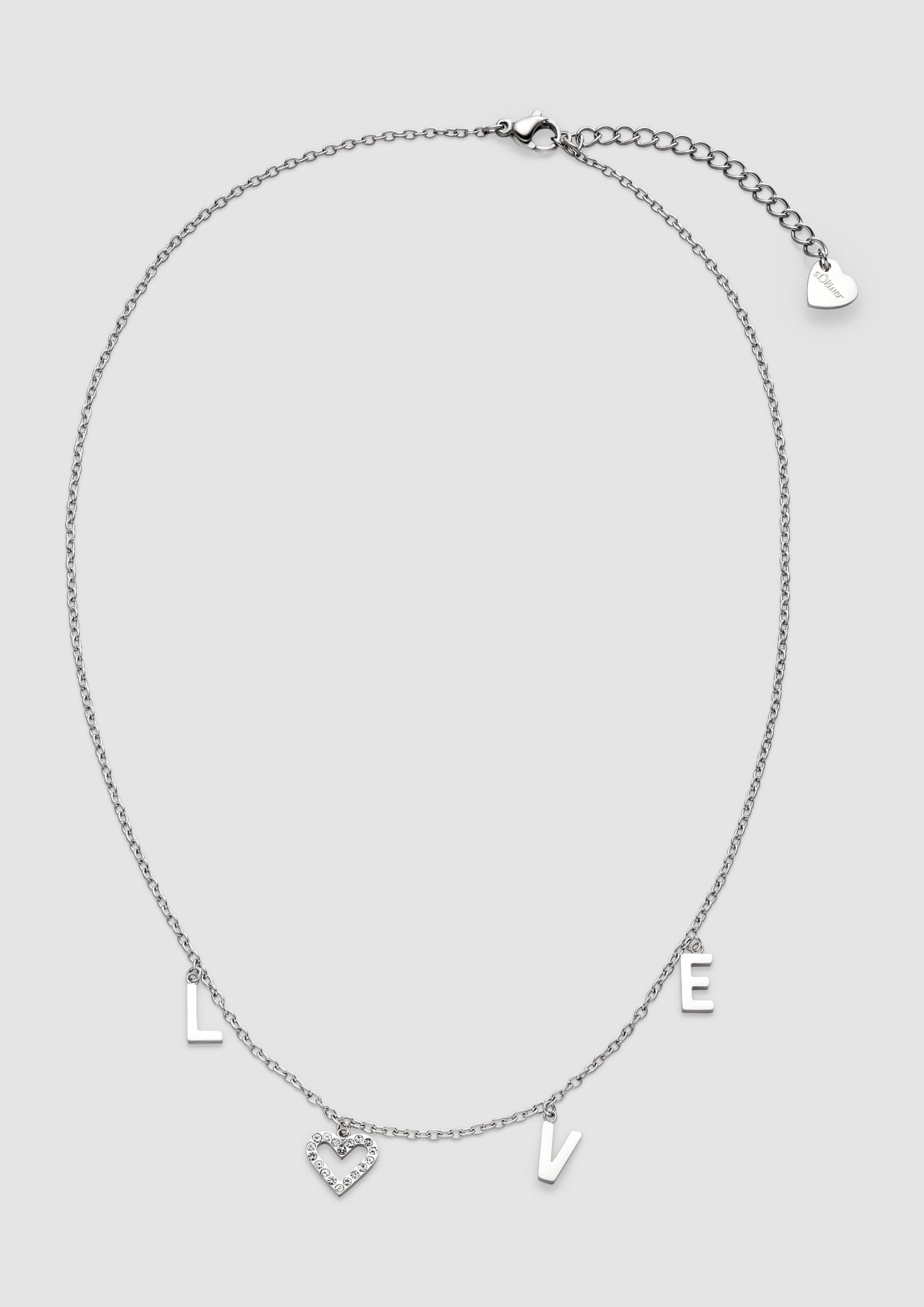 Edelstahlkette mit Schmuck-Details