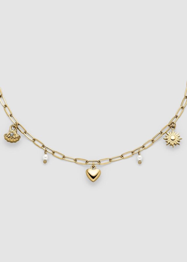 Gliederarmband mit Charms