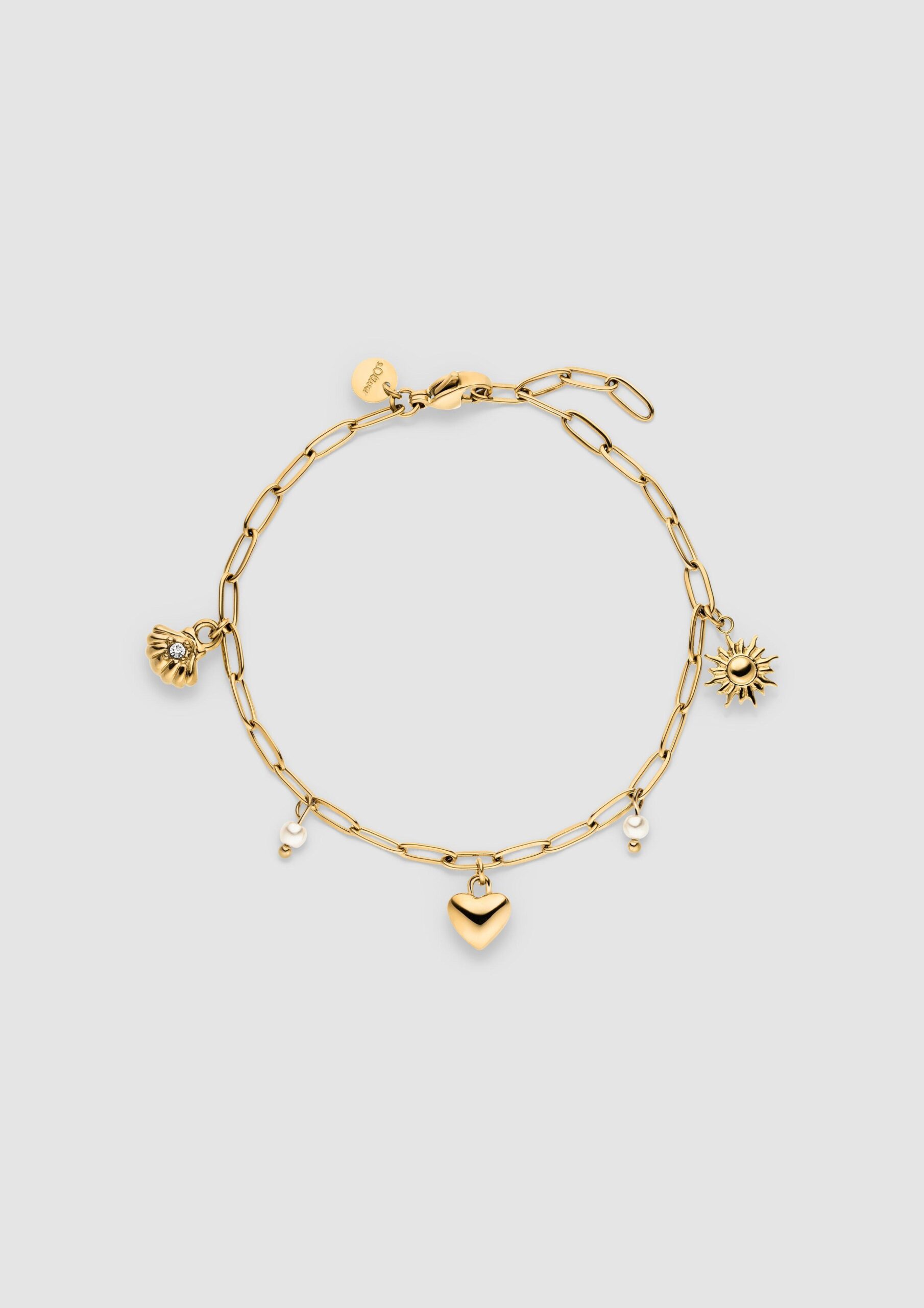 Gliederarmband mit Charms