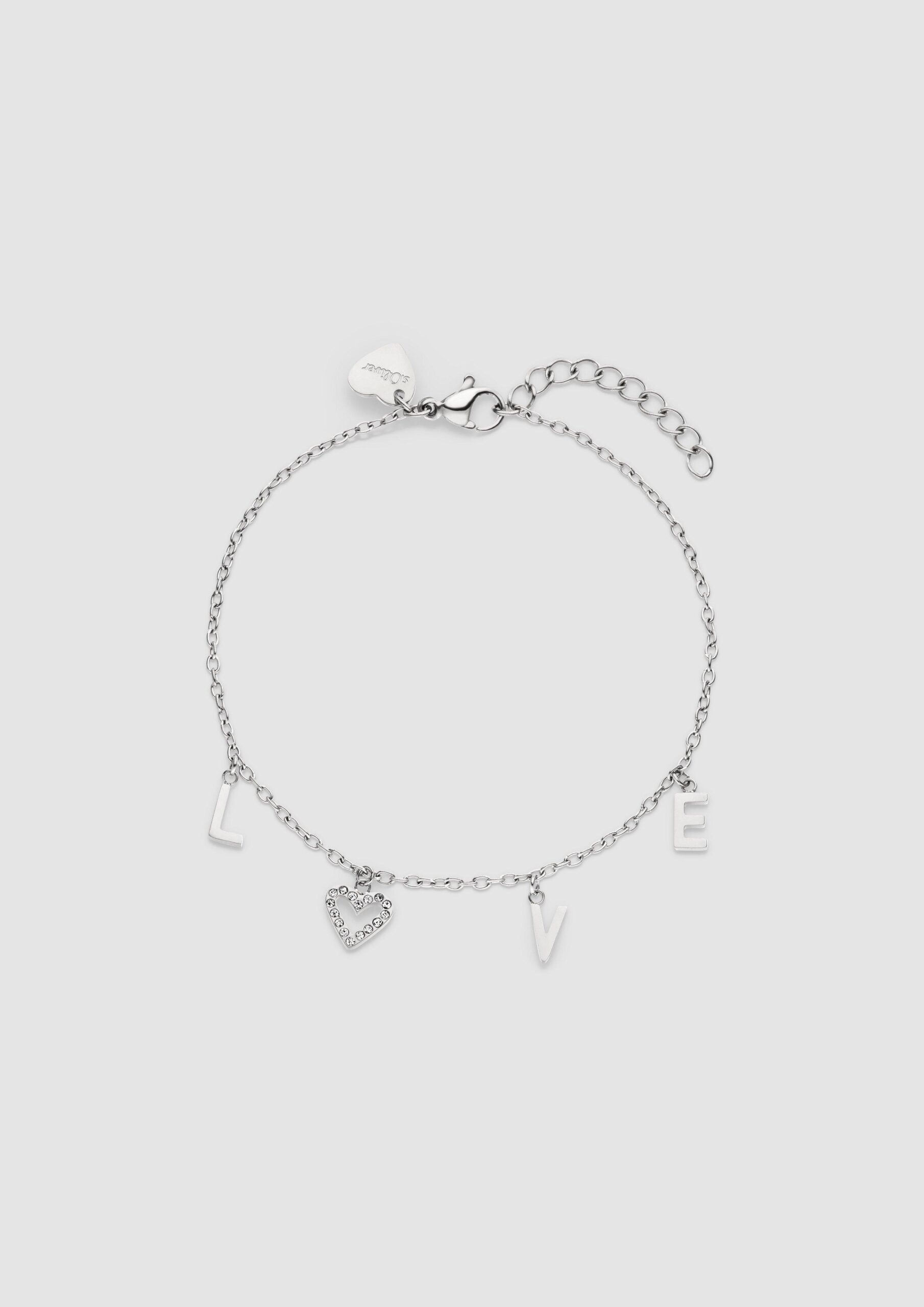 Edelstahlarmband mit Charms