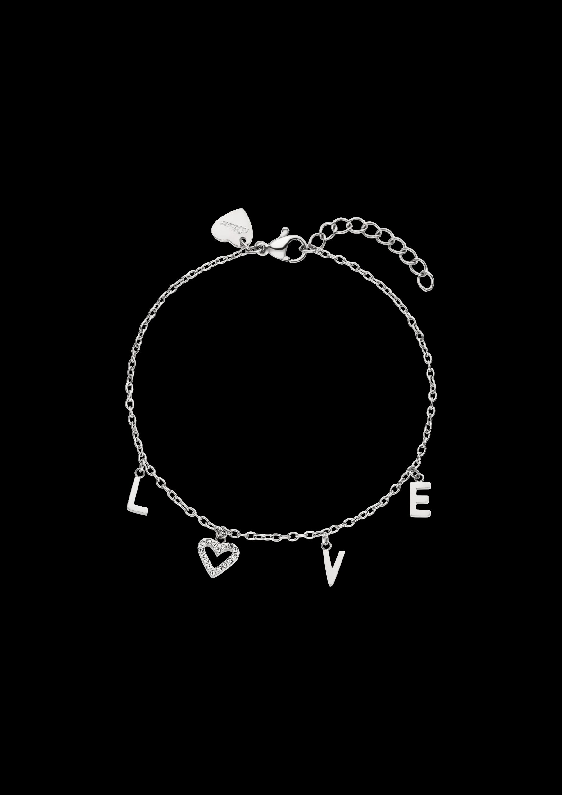 Edelstahlarmband mit Charms