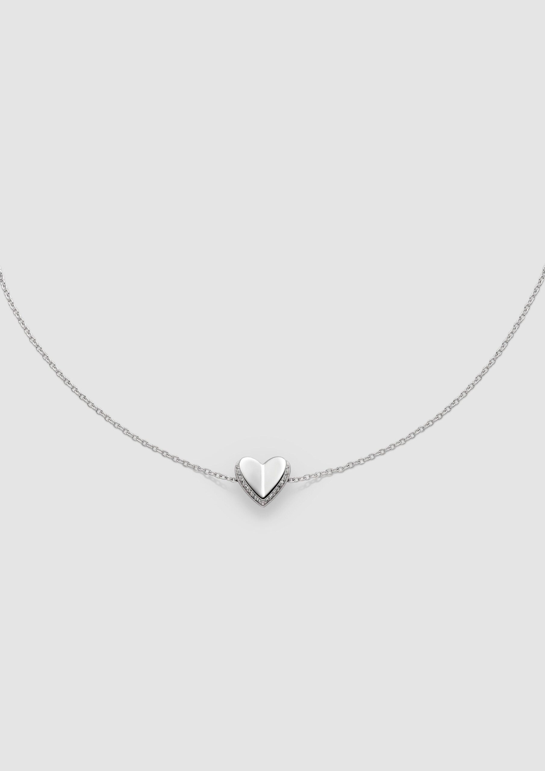 Armband aus 925er-Silber mit Herz-Detail