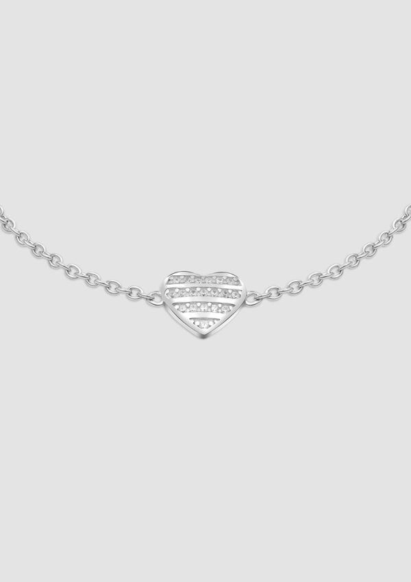 Armband aus 925er Silber mit Schmuck-Detail