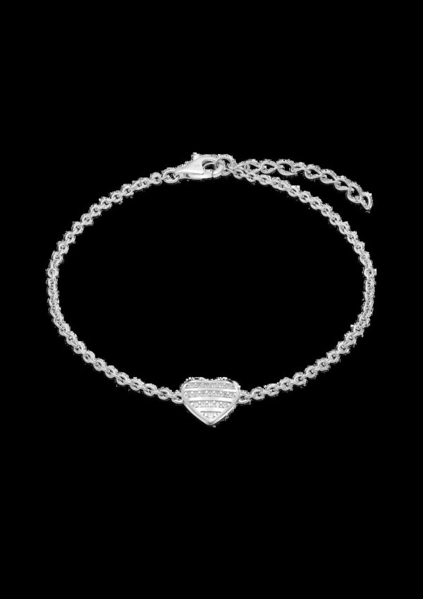 Armband aus 925er Silber mit Schmuck-Detail