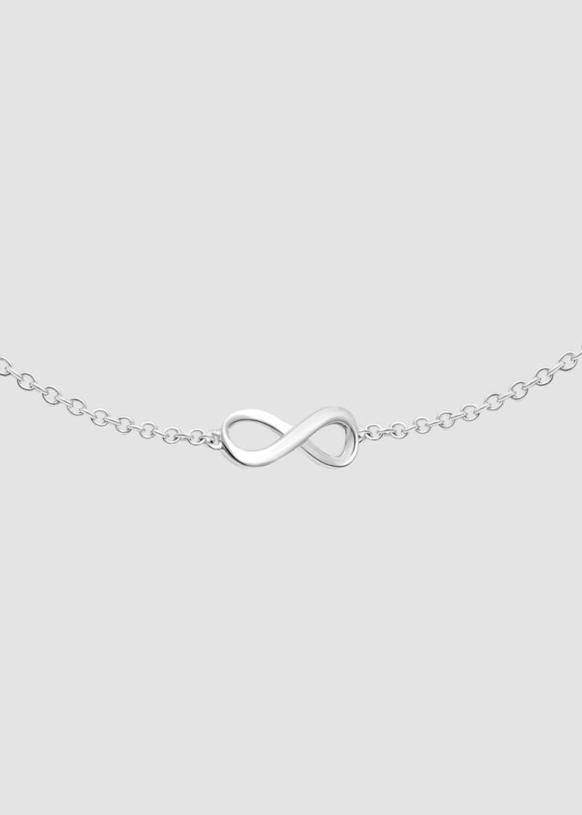 Armband aus 925er Silber mit Infinity-Symbol