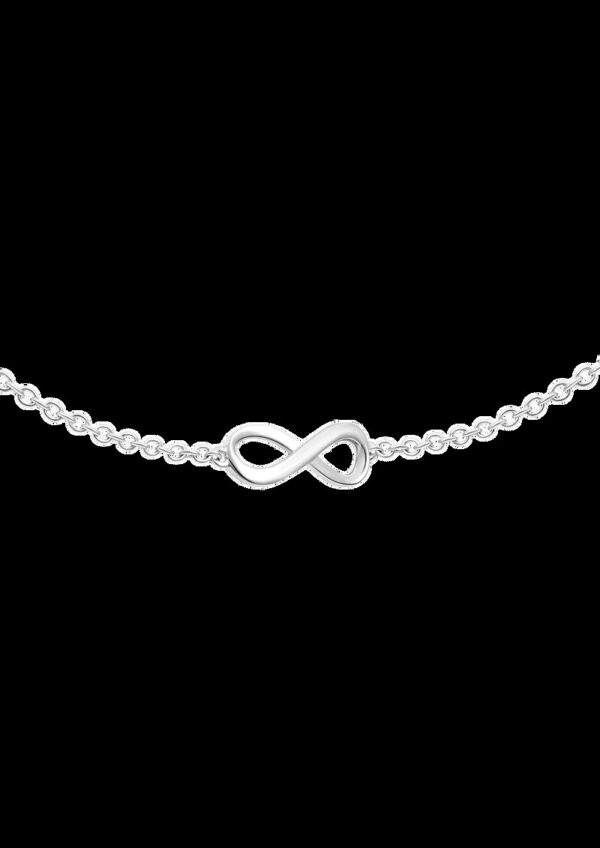 Armband aus 925er Silber mit Infinity-Symbol