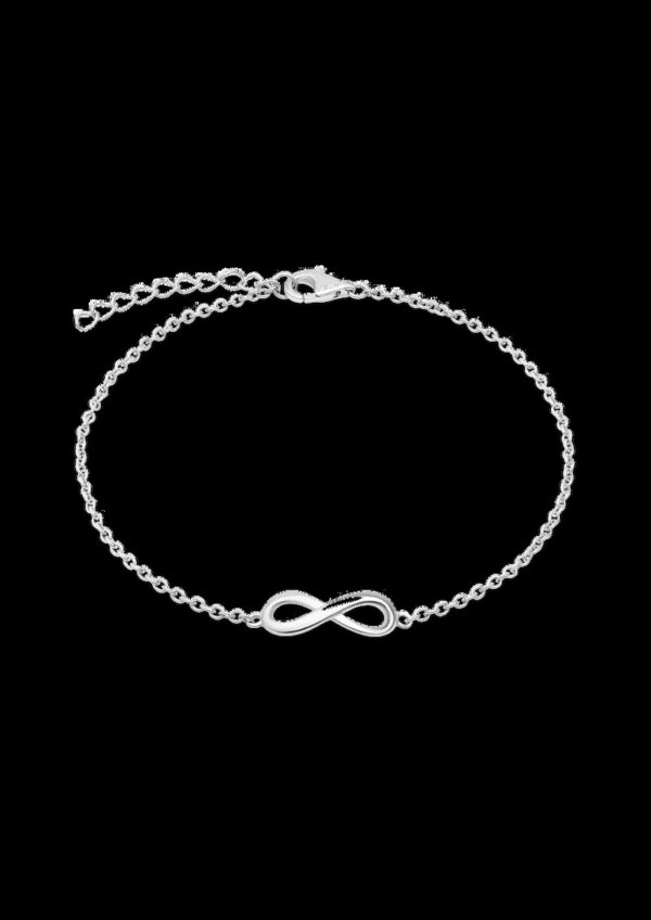 Armband aus 925er Silber mit Infinity-Symbol