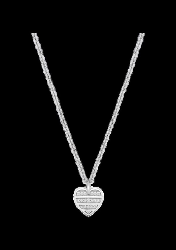 Kette mit Herz-Detail aus 925er Silber