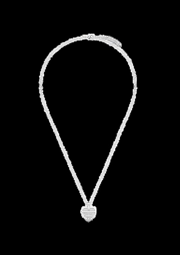 Kette mit Herz-Detail aus 925er Silber