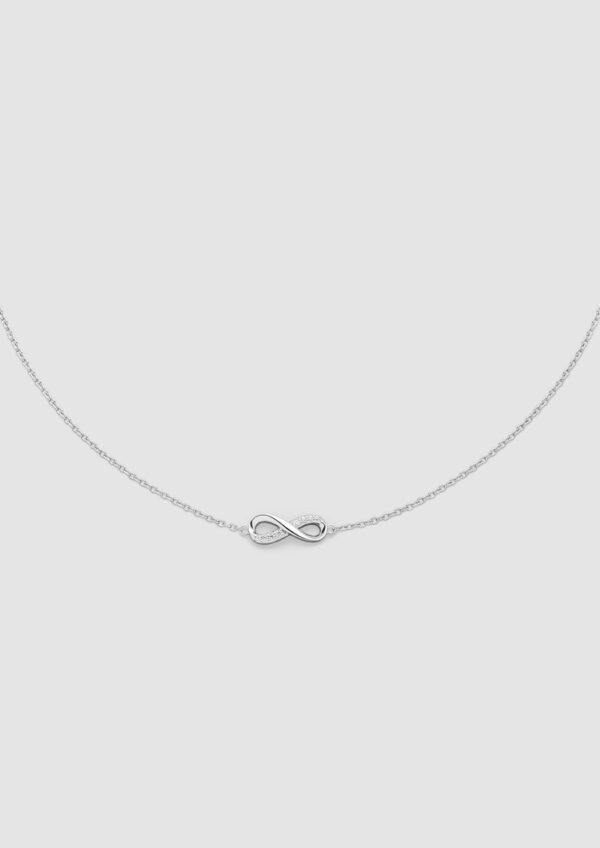 Armband aus 925er Silber mit Infinity-Symbol
