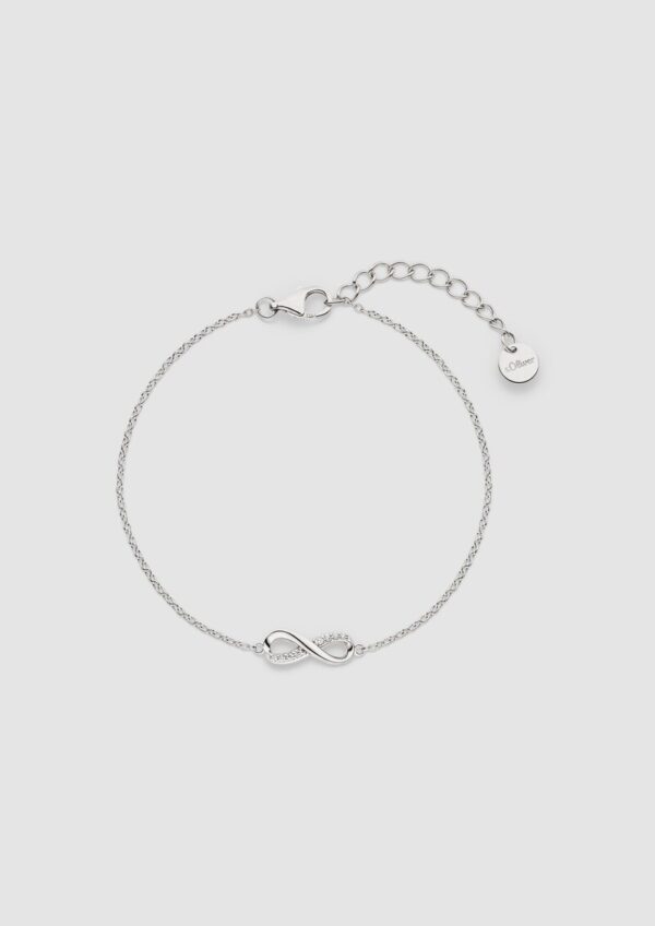 Armband aus 925er Silber mit Infinity-Symbol
