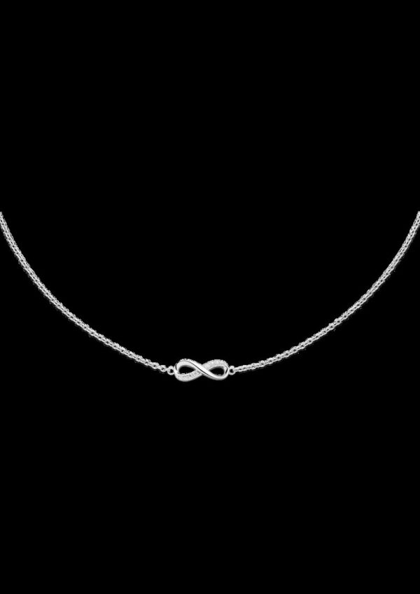 Armband aus 925er Silber mit Infinity-Symbol