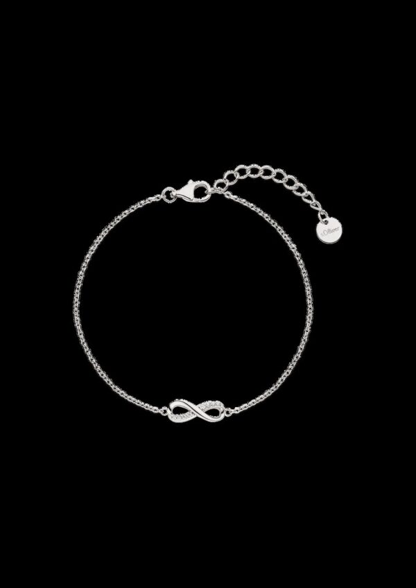 Armband aus 925er Silber mit Infinity-Symbol