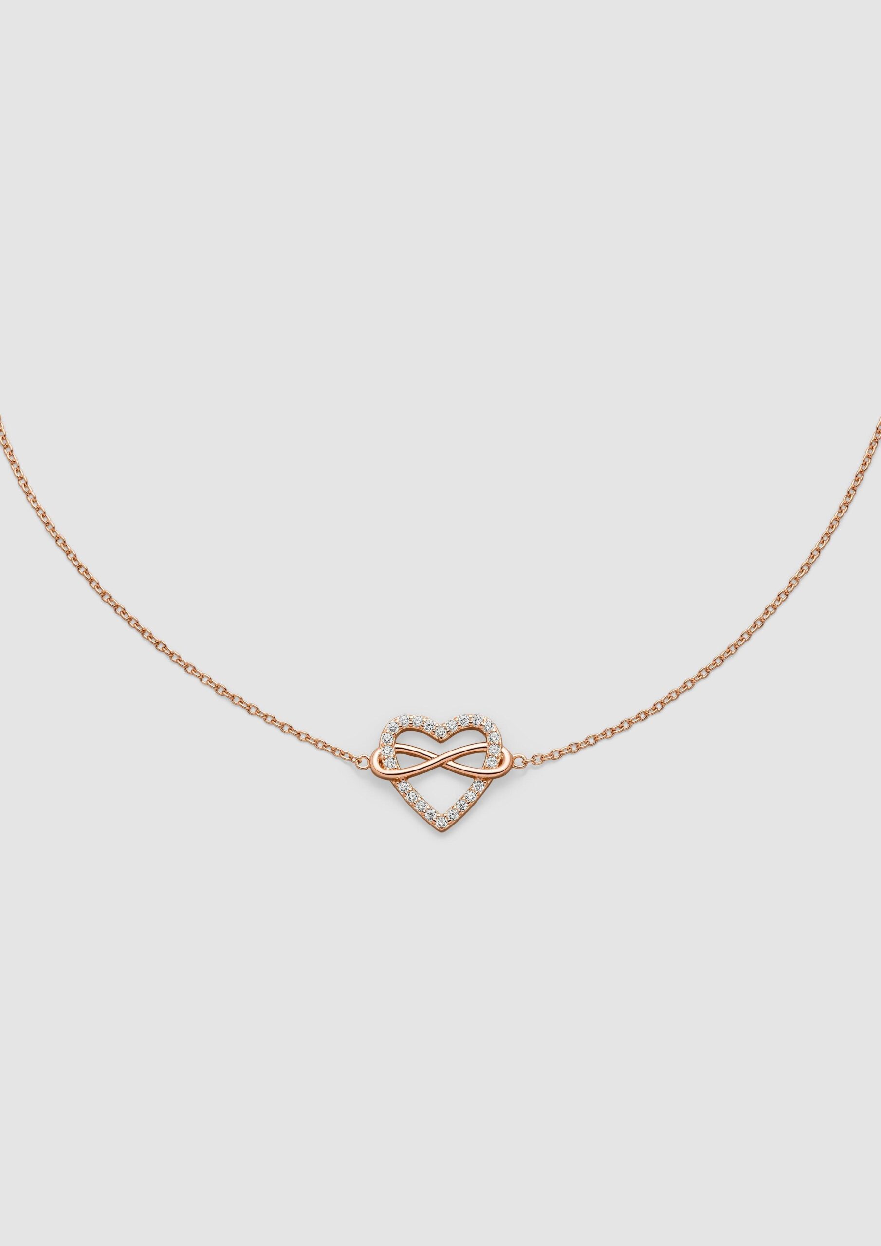 Armband aus 925er Silber mit Herz-Detail