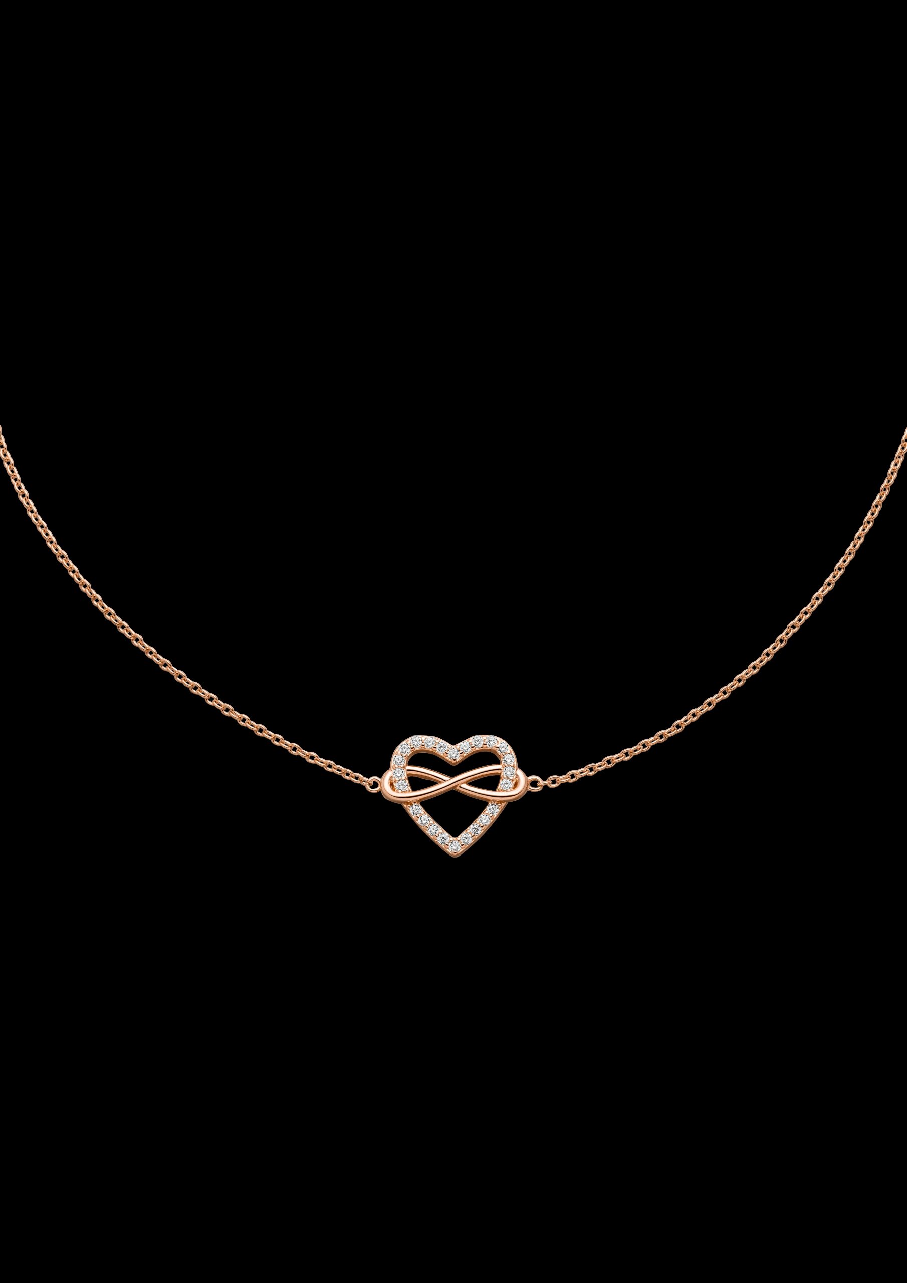 Armband aus 925er Silber mit Herz-Detail